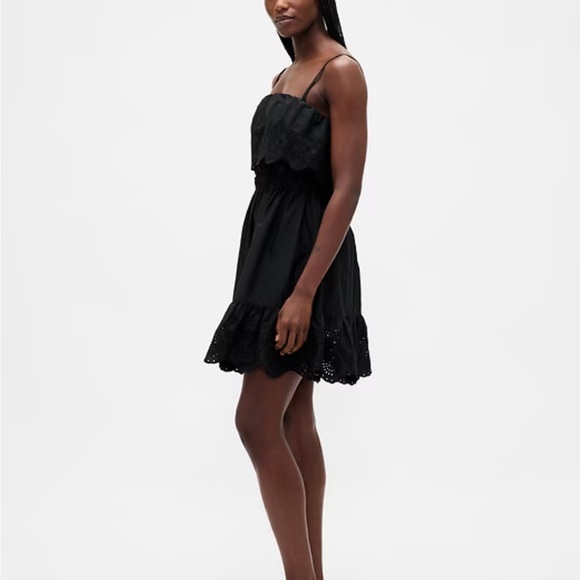 GAP NWT Black Lace Dress~Size Large Tall - Picture 3 of 6